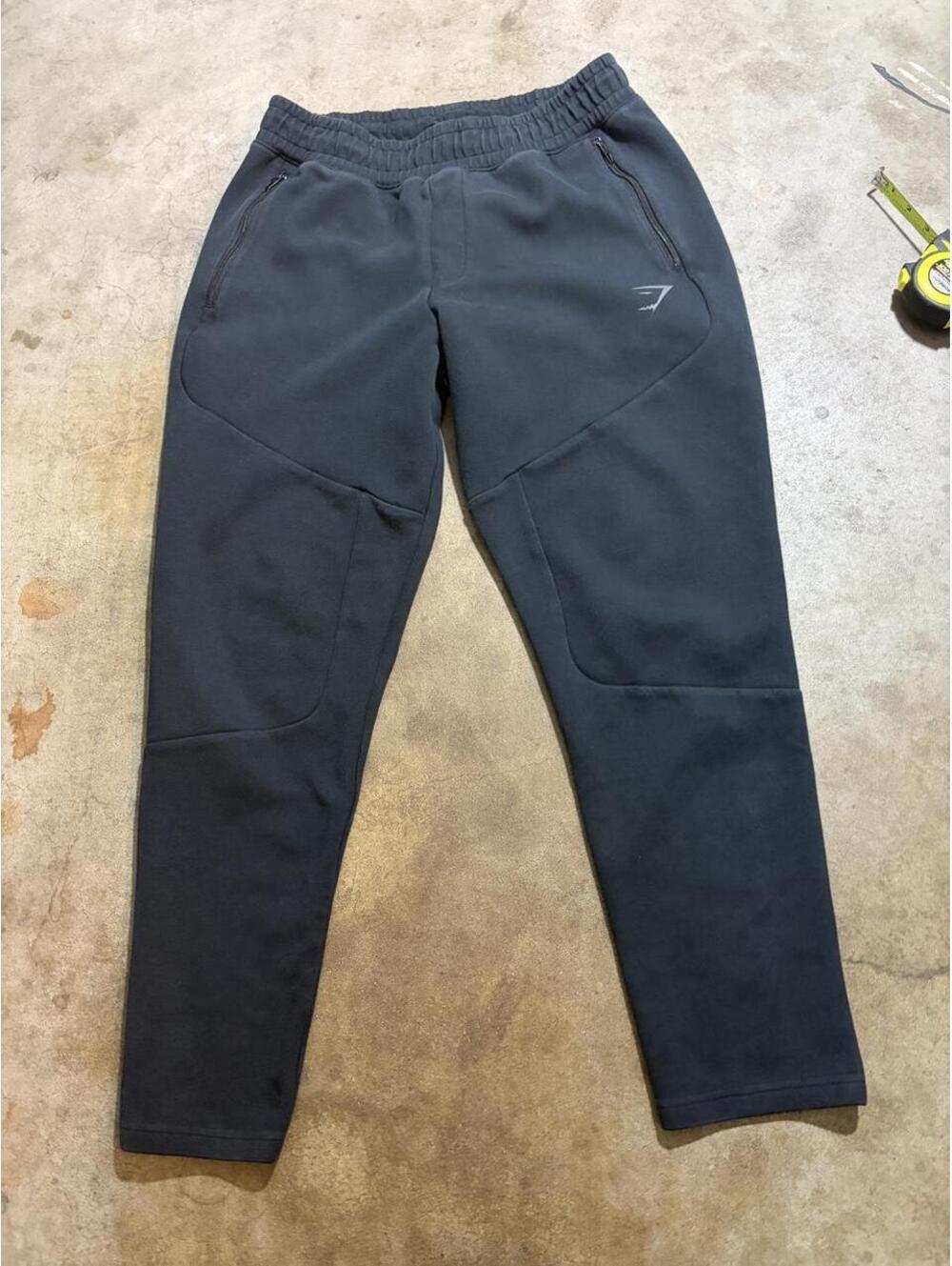 Gym shark interlock tech joggers sweatpants size M